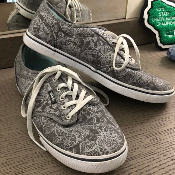 vans patterned shoes